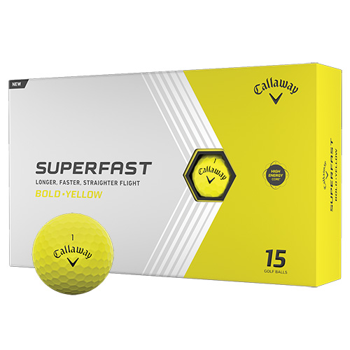 CALLAWAY SUPERFAST BOLD GOLF BALLS